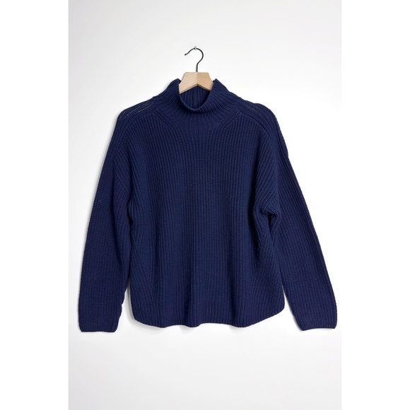 POETRY Cotton Tape Funnel Neck Sweater - Picture 1 of 7